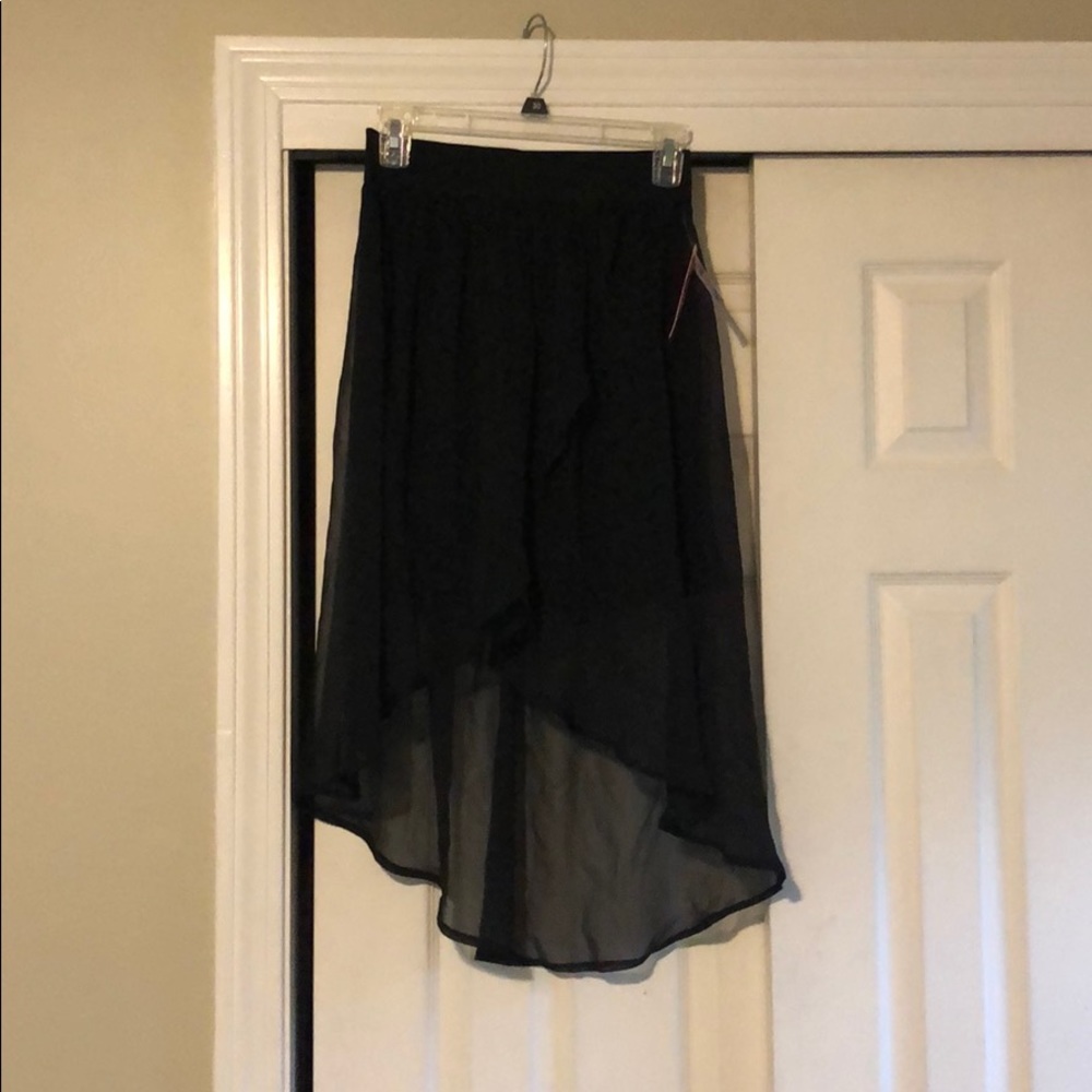 Charlotte Russe high-low skirt
